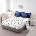 thumbnail image 3 of YST Ensemble de Literie 3D Gamer 7 Pcs Tout-en-un pour Adulte, Ensemble de Couette Pleine pour Garçons, Ensembles de Literie Pleine pour Garçons, Ensembles de Couette pour Garçons, Ensembles de Lit Géométriques de Jeu Réversibles avec Ensemble de Draps, 3 of 5