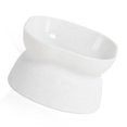 thumbnail image 3 of <p>Cat Bowl, Raised Pet Bowl High Capacity Tilted  For Small Animals</p>, 3 of 8