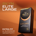 thumbnail image 3 of Préservatifs SKYN Elite Large sans latex, boîte de 36, 3 of 9