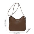 thumbnail image 3 of HOARBOEG Sac Rétro Texturé Avancé pour Femmes Sac à Bandoulière à la Mode et Polyvalent Combinant Pratique et Mode, 3 of 8