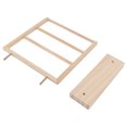thumbnail image 1 of Earring Display Stand, Earring Organizer Stand, Log Color Wooden Earrings Jewelry Holder Earring Holder With Wood Basic Stand Storage Display For Hanging Earrings, 1 of 8