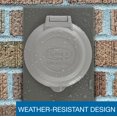 thumbnail image 4 of Conntek 80601-GYBX 30 Amps 125/250 Volts Power Inlet Box, For Generators Up to 7,500 Watts, Grey Cap, 4 of 4