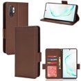 thumbnail image 1 of Samsung Galaxy Note 10 Plus Case , PU Leather Flip Cover Card Slots Magnetic Closure Wallet Case for Samsung Galaxy Note 10 Plus, 1 of 5