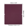 thumbnail image 2 of Unique Bargains Blank Greeting Cards,100 Pack Favor Decor Foldable Blank Card, Burgundy Card Paper, 2 of 5