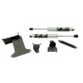 thumbnail image 4 of Superlift Steering Stabilizer 92722 Dual; Silver Shock Absorbers; With Brackets/Hardware; Set Of 2, 4 of 4