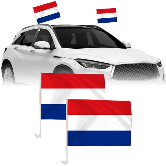 TIELUTT Poteau de 43 cm avec Drapeau de Fenêtre de Voiture et Pince 30x45 cm Bannières et Enseignes Personnaliser Drapeaux Triangulaires sur une Corde Fanion Drapeaux Enseignes de Drapeaux Vierges pour Cour Drapeau de Noël Jardin