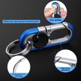 thumbnail image 4 of MesaSe 2 PCS Men’s Car Keychains Personalized Car Keychain for Men Women  Heavy Duty Metal Key Fob Keychain Rings，Llaveros de Hombre., 4 of 8