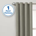 thumbnail image 2 of Mainstays Faux Suede Light-Filtering Grommet Window Curtain Panel, 54" x 63", Sage Green, 1 Panel, 2 of 7