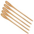 thumbnail image 2 of Long Handle Spoons, Wooden Soup Spoons Sturdy Durable  For Tea Stirring For Coffee Stirring For Sugar Stirring, 2 of 8
