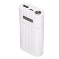thumbnail image 4 of 21700 Batterie Banque d'Alimentation, Chargeur de Batterie Fiable Protection 2 Sortie pour MP3 Noir, Blanc, 4 of 8
