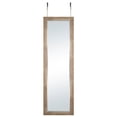 thumbnail image 1 of hometrends Over the Door Mirror Weathered Look 15.5” x 51.3”, 1 of 4