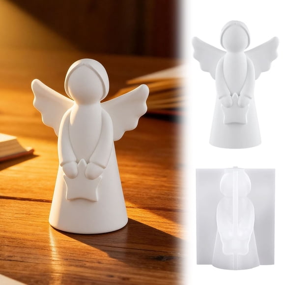 BotaniNest Silicone Moulds Casting Moulds Angel 3D Silicone Mould Angel Silicone Mould Plaster For Casting Moulds Silicone Casting Mould Angel Casting Moulds Silicone For