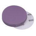 thumbnail image 1 of Unique Bargains 10 Pack 3-Inch Purple Sanding Discs 600 Grits Hook & Loop Professional Aluminum Oxide Sandpaper, 1 of 5