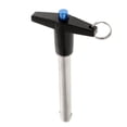 thumbnail image 2 of Maoww Stainless Steel Ball Lock Pins Quick Release Pins T Handle Pin dia 6mm 30mm, 2 of 7