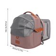 thumbnail image 2 of Sac à Dos pour Animaux Durable en Nylon Résistant aux Morsures Spacieux Ergonomique Léger pour Chats Chiens Intérieur Extérieur Voyage Randonnée, 2 of 4