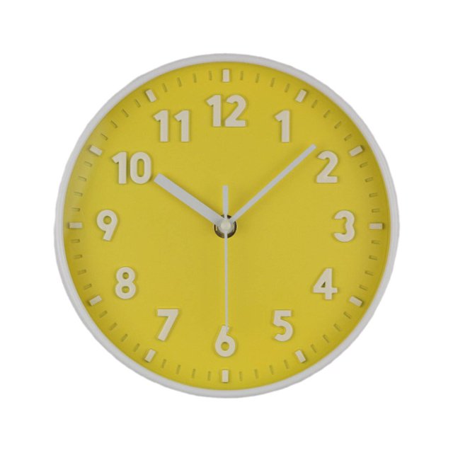 Estbridge Wall Clock Minimalist Japanese Design Large Wall Clock Silent Sweep Mechanism Kitchen Clock White &