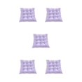 thumbnail image 2 of serony Waterproof Seat Cushion For Outdoor Activities Breathable Polyester Fabric Pearl Filling Polyester Fabric Is Light Purple 5Set, 2 of 6