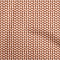 thumbnail image 1 of oneOone Rayon Orange Fabric Block Craft Projects Decor Fabric Printed By The Yard 56 Inch Wide-84, 1 of 5
