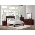 thumbnail image 2 of Lexicon Seabright Traditional Wood and Faux Leather Full Bed in Cherry, 2 of 7