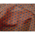 thumbnail image 4 of oneOone Silk Tabby Fabric Floral & Flying Swan Block Print Sewing Fabric BTY 42 Inch Wide, 4 of 4