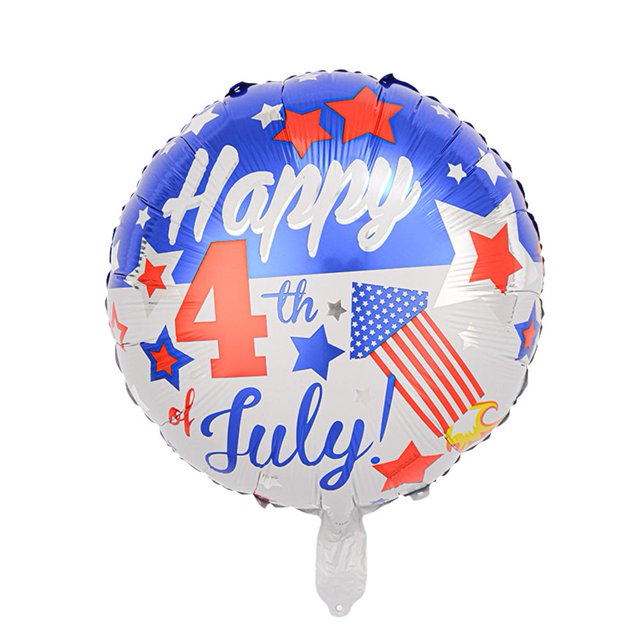 4th Of July American Flag Balloons Star Balloons Independence Decory Day