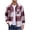 Red, variant on AherBiu Plus Size Men's Flannel Shirts Long Sleeve Cotton Plaid Trendy Casual Shirts Jackets Fall Button down Shirt with Pockets