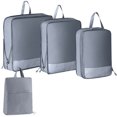 thumbnail image 1 of LCXmlly Waterproof Luggage Organizer 3Pcs 4Pcs Storage Travel Packing Set Double Zipper Luggage Organizer, 1 of 9
