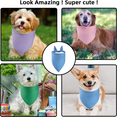 thumbnail image 5 of Dog Bandanas Washable Cotton Triangle Dog Scarfs Reversible Cotton Scarf for Small Medium Large Pets, 5 of 5
