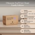 thumbnail image 4 of Intelligent Change Get Closer: Family Bonding Question Card Game Conversation Starters with Fun Questions & Activities Fun Talking Card Game for Families Icebreaker Card Deck 100 Question Cards, 4 of 5