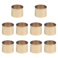 thumbnail image 1 of S SERENABLE 10 Pieces Billiard Cue Stick Ferrules Portable Lightweight Pool Cue Ferrules Dia 12mm, 1 of 9