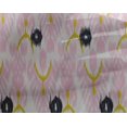 thumbnail image 4 of oneOone Georgette Viscose Fabric Tree Style Ikat Decor Fabric Printed BTY 42 Inch Wide, 4 of 4