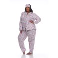 thumbnail image 1 of White Mark Pyjama Trois Pièces à Boutons pour Femme, 1 of 5