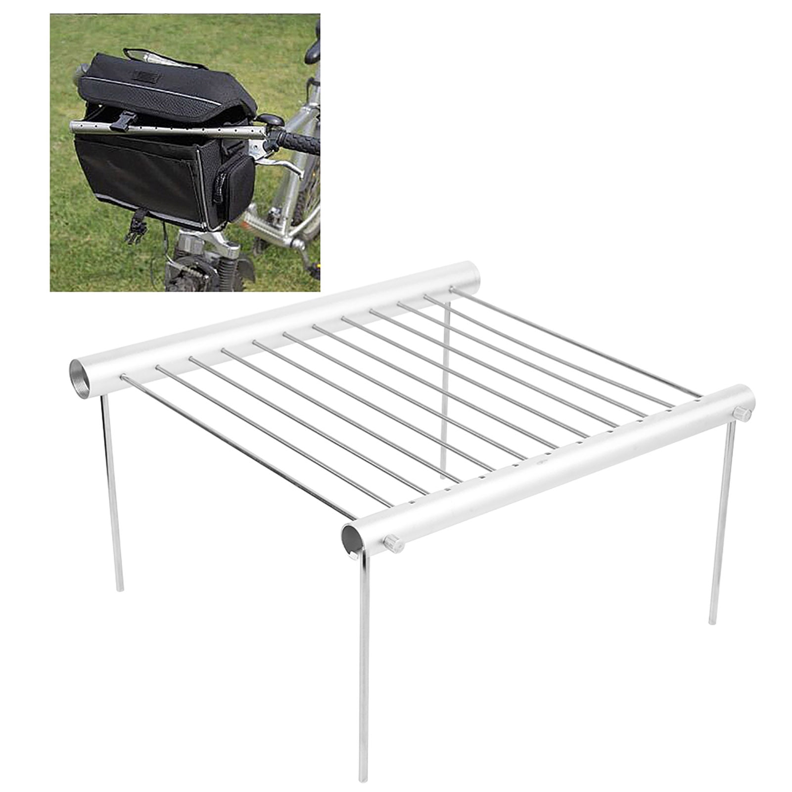 Portable Camping Grill, Easy To Clean Grill, BBQ Grill Stainless Steel For Camping BBQ Hiking Outdoor