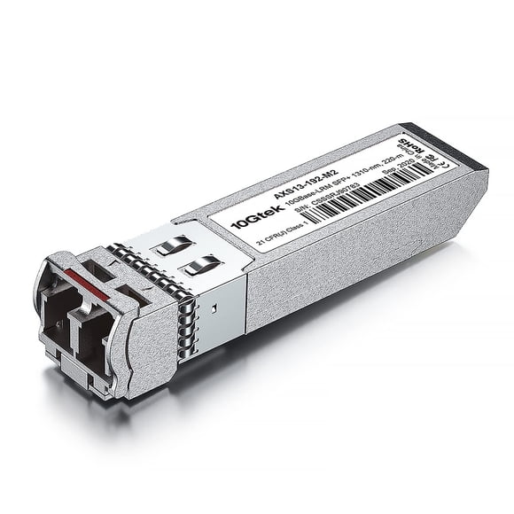 10Gtek 10GBase-LRM SFP+ Transceiver MMF MultiMode LC Fiber Optic Module up to 220m for Cisco SFP-10G-LRM Meraki MA-SFP-10GB-LRM Ubiquiti UniFi Mikrotik Netgear Supermicro TP-Link and More