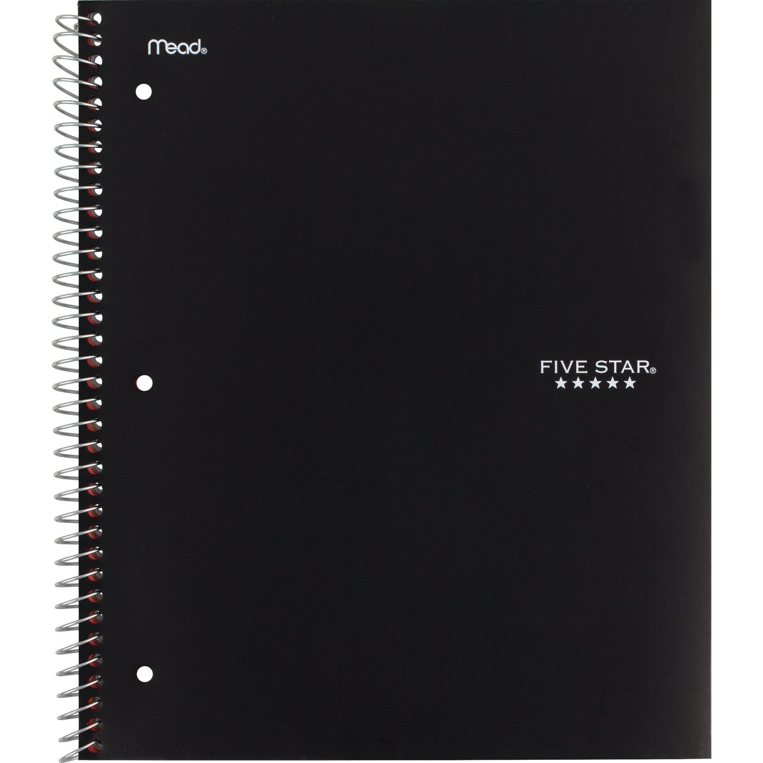 Five Star® 1 Subject 200pg Fashion Notebook 11" Black
