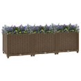 thumbnail image 1 of vidaXL Raised Bed 120x40x38 cm Polypropylene, 1 of 5