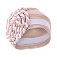 thumbnail image 2 of KIHOUT Beanies Hats Women India Hat Patchwork Braid Muslim Ruffle Chemo Hat Beanie Wrap Cap, 2 of 2