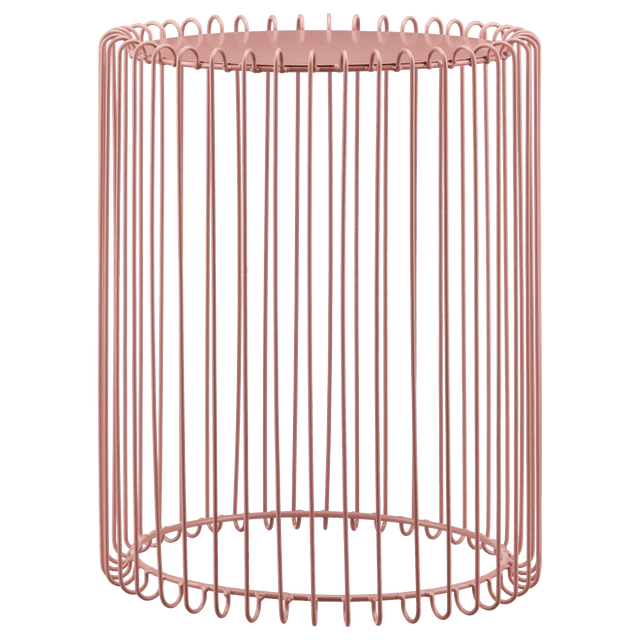 Bouclair Table d'Appoint en Fil Rose