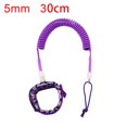 thumbnail image 4 of jinwen 10ft Surfboard Leash Surfing Leash Surfing Traction Rope TPU Lightweight Violet, 4 of 9