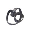 thumbnail image 1 of Sagebrook Home Aluminum Knot Sculpture, 7", Black, 1 of 3
