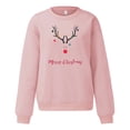 thumbnail image 4 of 2025 Chandails de Noël pour Femmes, Longs Chandails de Fête pour Femmes, Pulls, Robes Amusantes à Imprimé Graphique, Automne, Col Rond, Manches Longues, Tenue 1 Pce pour Femmes, 4 of 9
