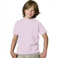 thumbnail image 1 of Hanes Boy`s 5.2 oz COMFORTSOFT HEAVYWEIGHT T-Shirt, S, Pale Pink, 1 of 1