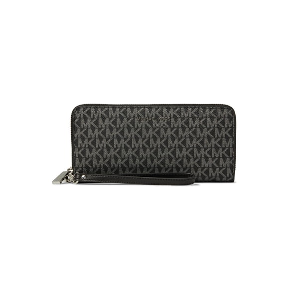 Michael Kors Jet Set Travel Continental Black/Silver One Size