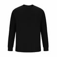 thumbnail image 5 of AherBiu Chandails à Manches Longues pour Hommes Col Ras du Cou Coupe Décontractée Hauts Automne Hiver Décontractés Amples Légers Chandail, 5 of 5