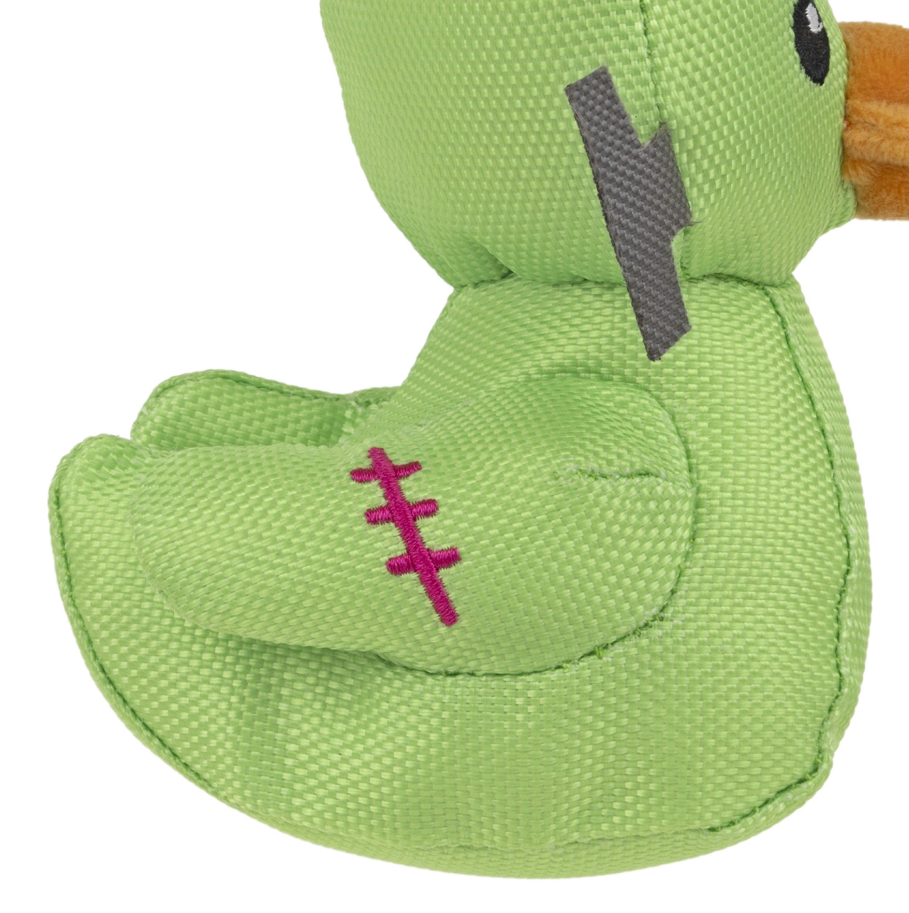 Vibrant Life Halloween Jouet pour chien en peluche grinçante de 5.5 pouces, Canard Frankenstein