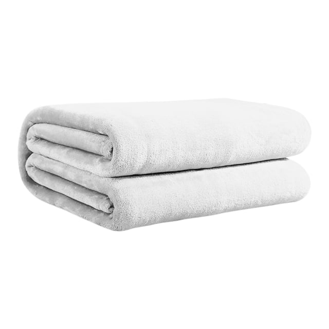 Solid Color Double Sided Flannel Blanket for All Seasons - Soft Lightweight Breathable Office Nap and Summer Conditioning - Versatile Home Camping Sofa Decor