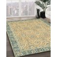 thumbnail image 2 of Ahgly Company Indoor Rectangle Abstract Brown Gold Oriental Area Rugs, 8' x 10', 2 of 6