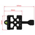 thumbnail image 3 of Haoge Combo Boss Adapter Convertor with CP-MAS Arca & Manfrotto Compatible Quick Release Clamp for Manfrotto Tripod Ball Head Clamp Replacement, 3 of 5