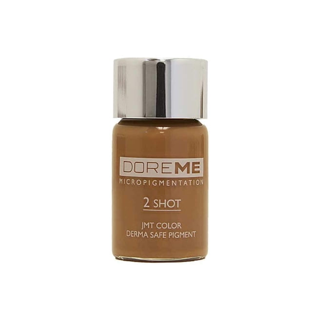 Doreme 2 Shot Manual Permanent Makeup Pigment Ink for Microblading (Dark Blonde 828)
