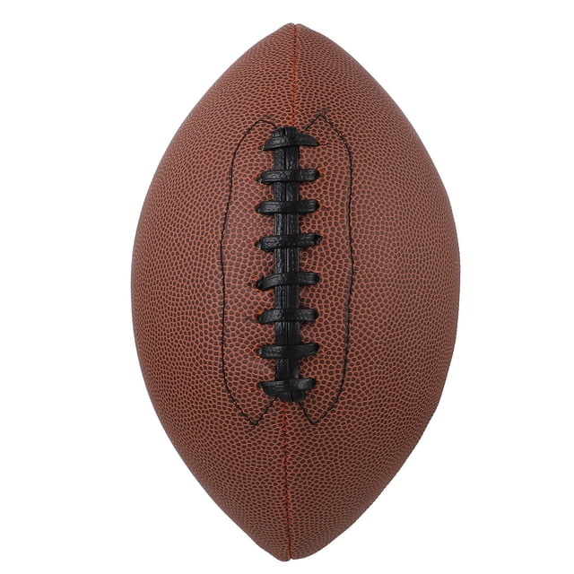 BRIGHTFUFU 1 Pcs Ballon de Rugby Ovale Couleurs Assorties pour Entraînement des Amateurs de Sports de Rugby